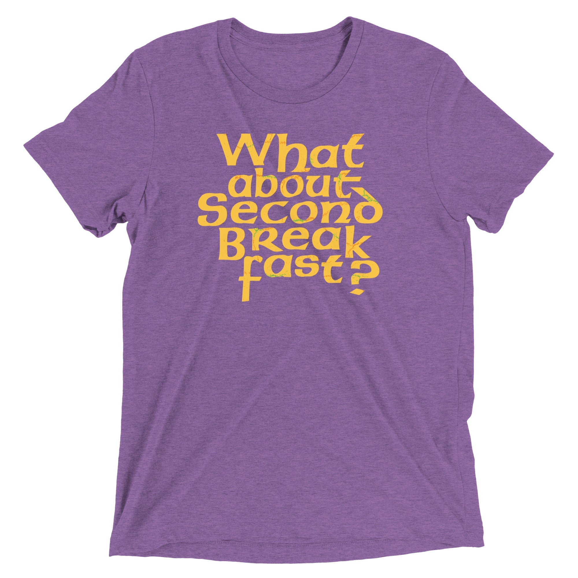 What About Second Breakfast? Men's Tri-Blend Tee