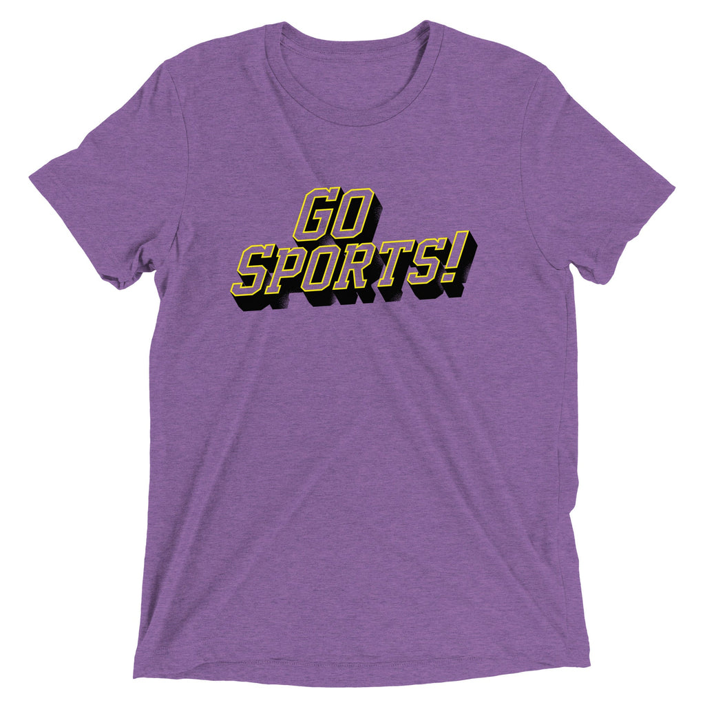 Go Sports! Men's Tri-Blend Tee
