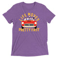 Life Moves Pretty Fast Men's Tri-Blend Tee