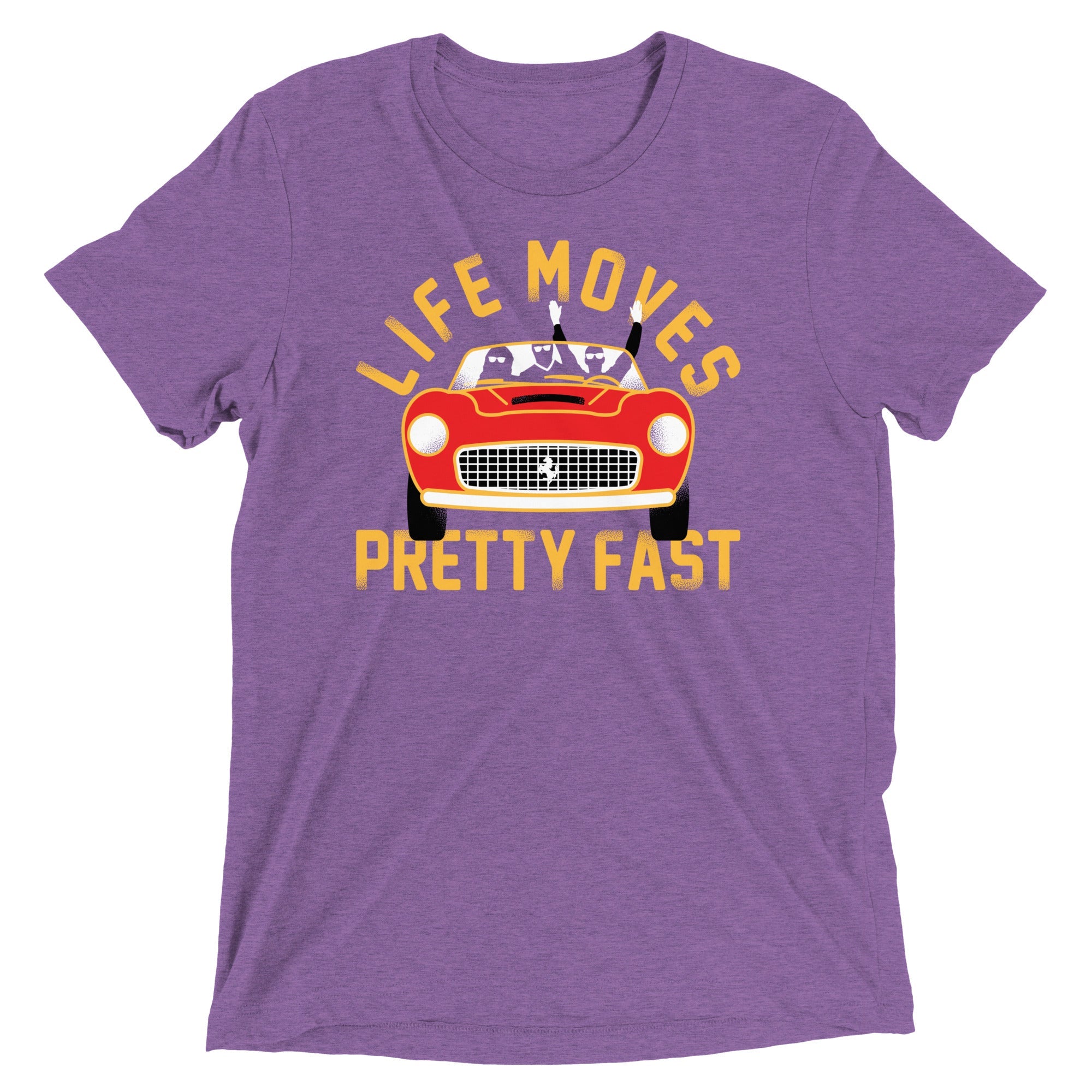 Life Moves Pretty Fast Men's Tri-Blend Tee