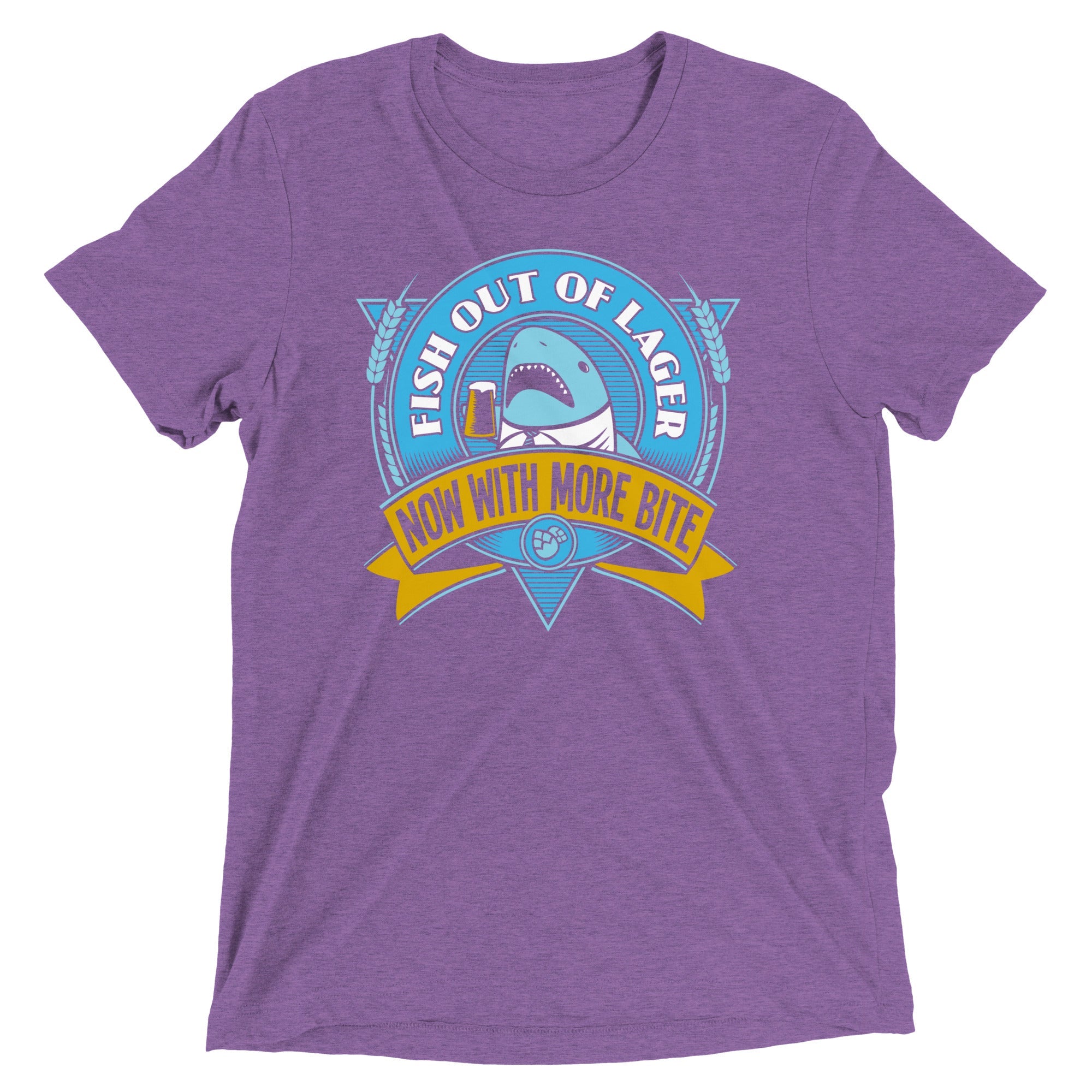Fish Out Of Lager Men's Tri-Blend Tee