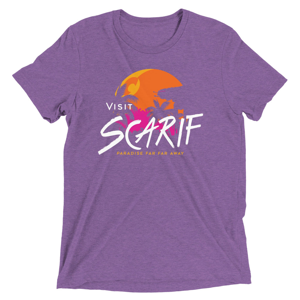 Visit Scarif Men's Tri-Blend Tee
