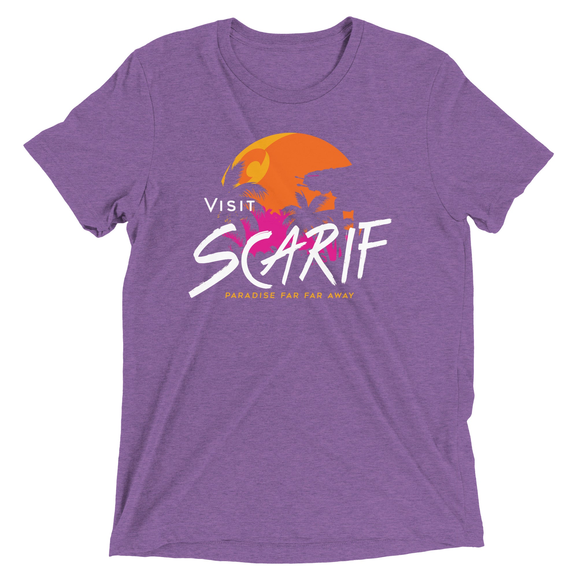 Visit Scarif Men's Tri-Blend Tee