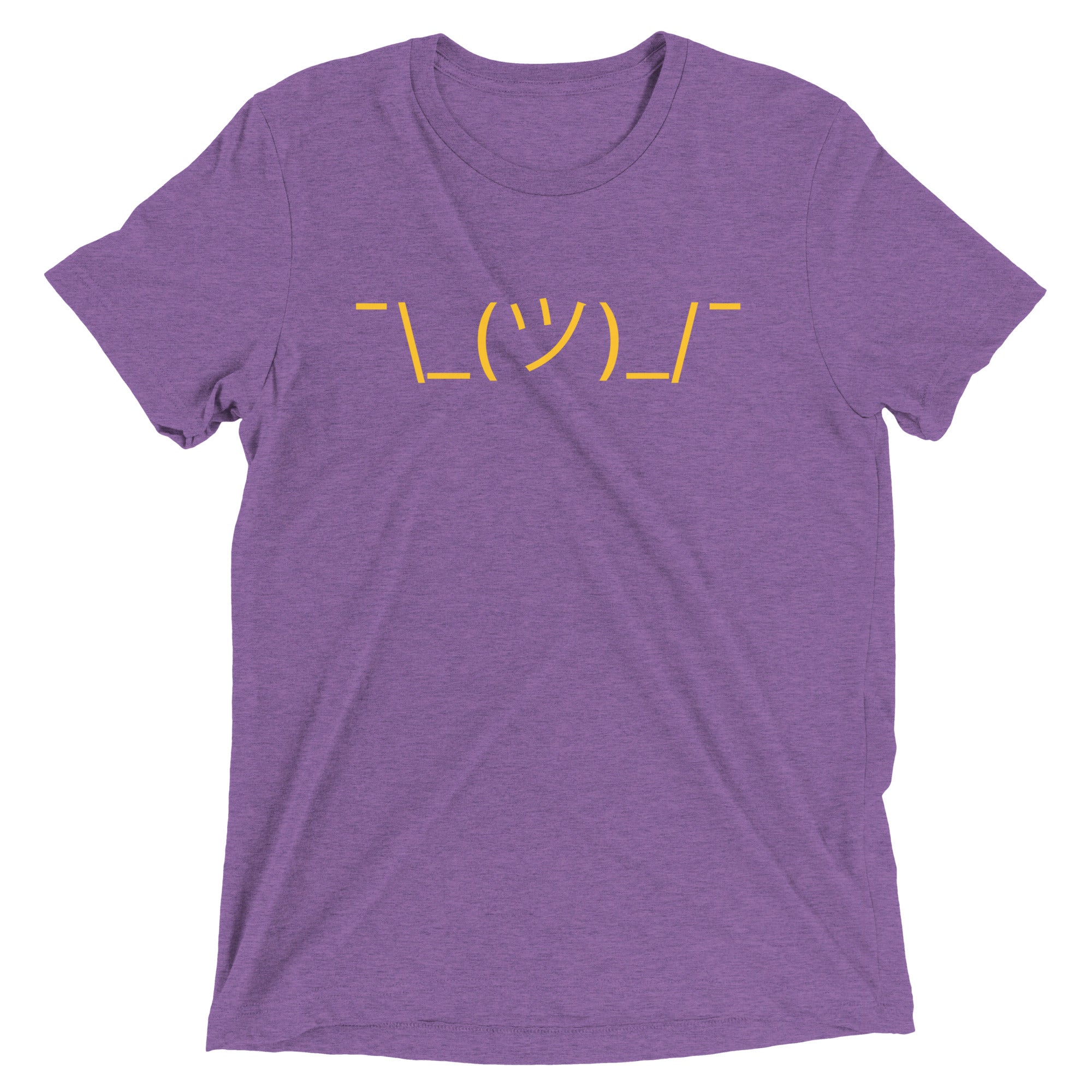 Shrug Emoji Men's Tri-Blend Tee