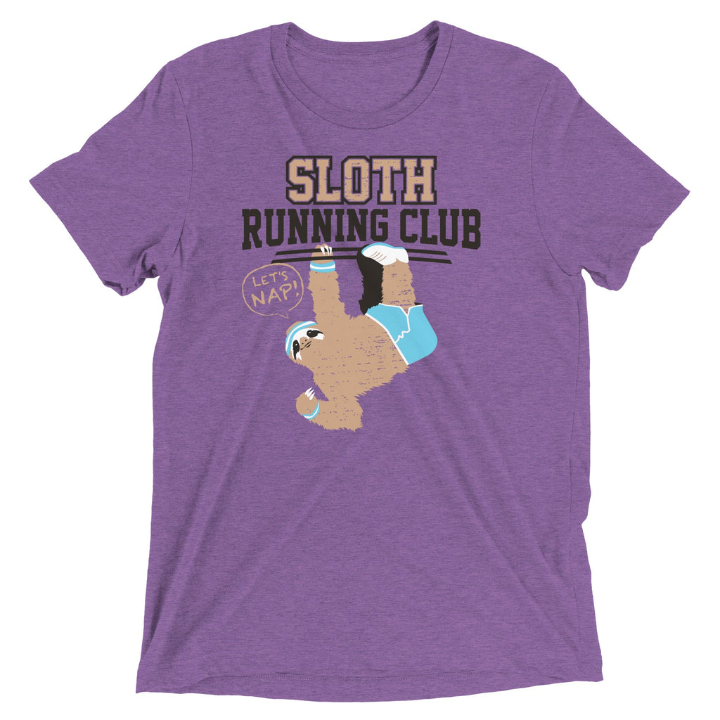 Sloth Running Club Men's Tri-Blend Tee