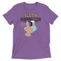 Sloth Running Club Men's Tri-Blend Tee