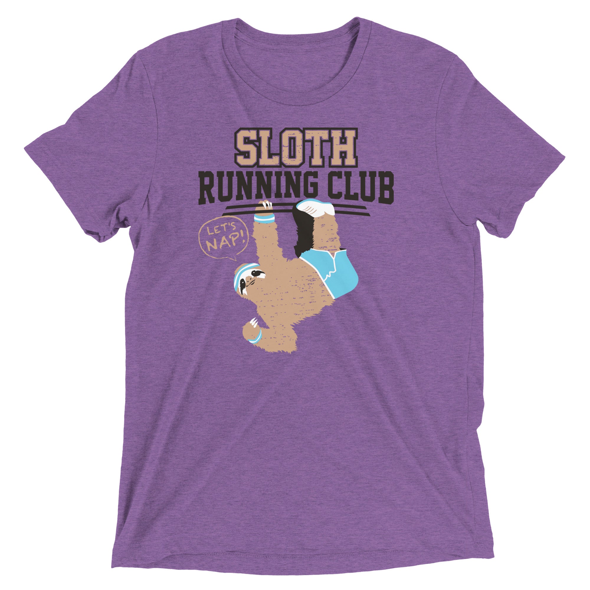 Sloth Running Club Men's Tri-Blend Tee