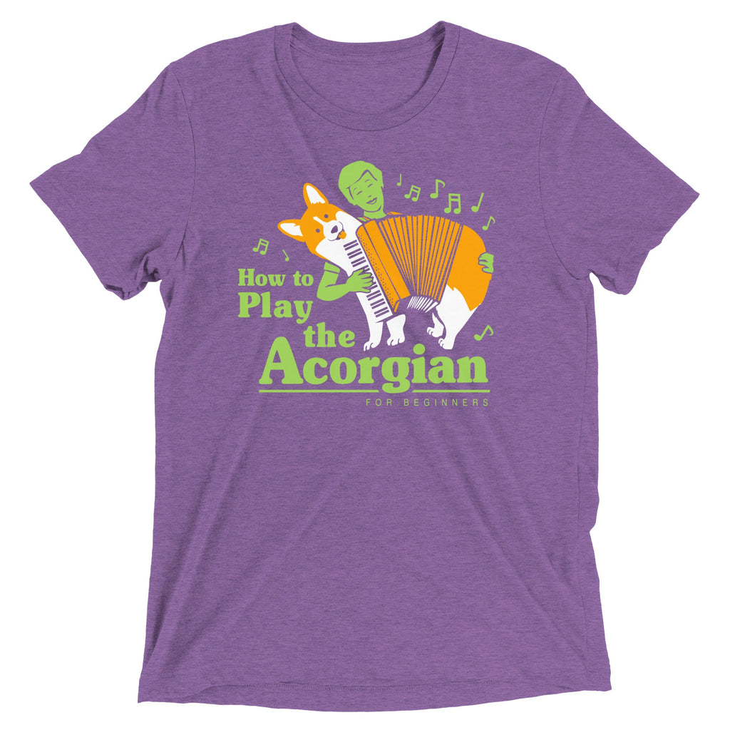How To Play The Acorgian Men's Tri-Blend Tee