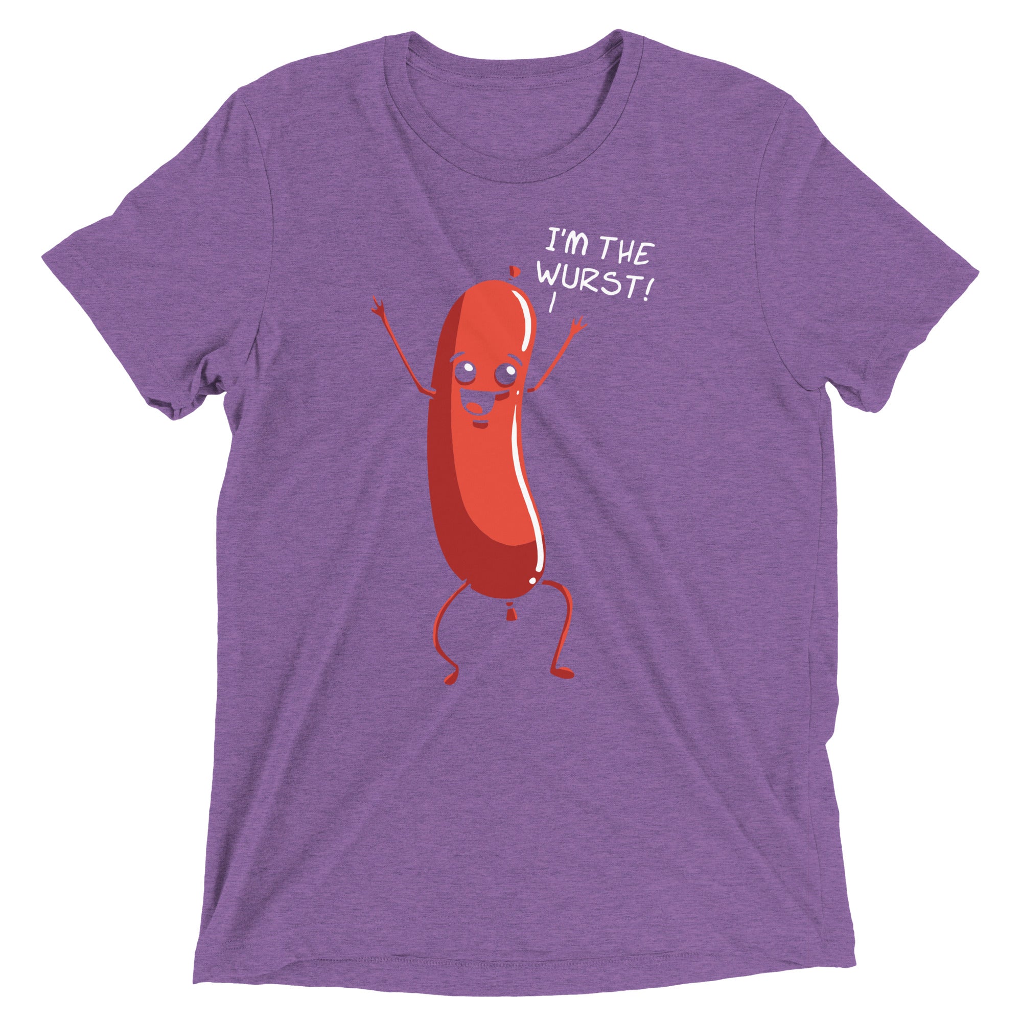 I'm The Wurst Men's Tri-Blend Tee