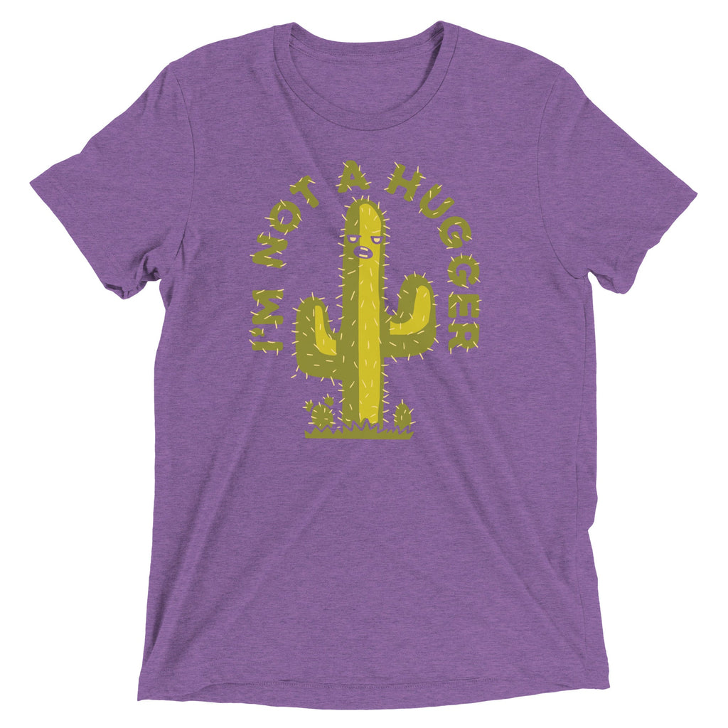 I'm Not A Hugger Men's Tri-Blend Tee