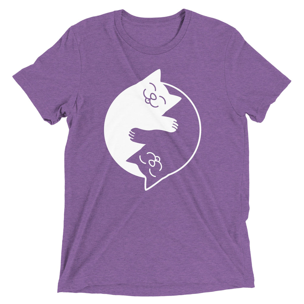 Yin Yang Cats Men's Tri-Blend Tee