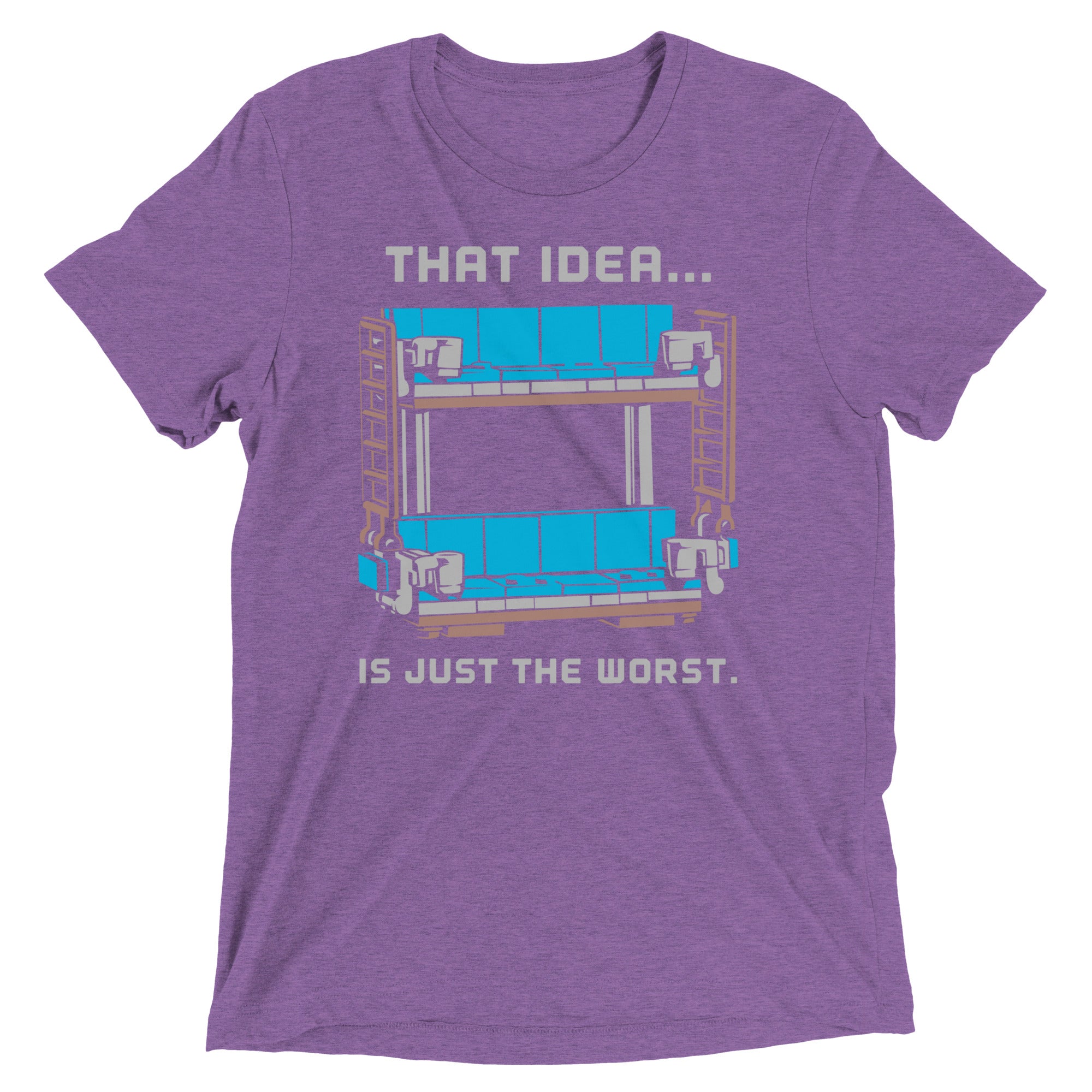 Double Decker Couch Men's Tri-Blend Tee