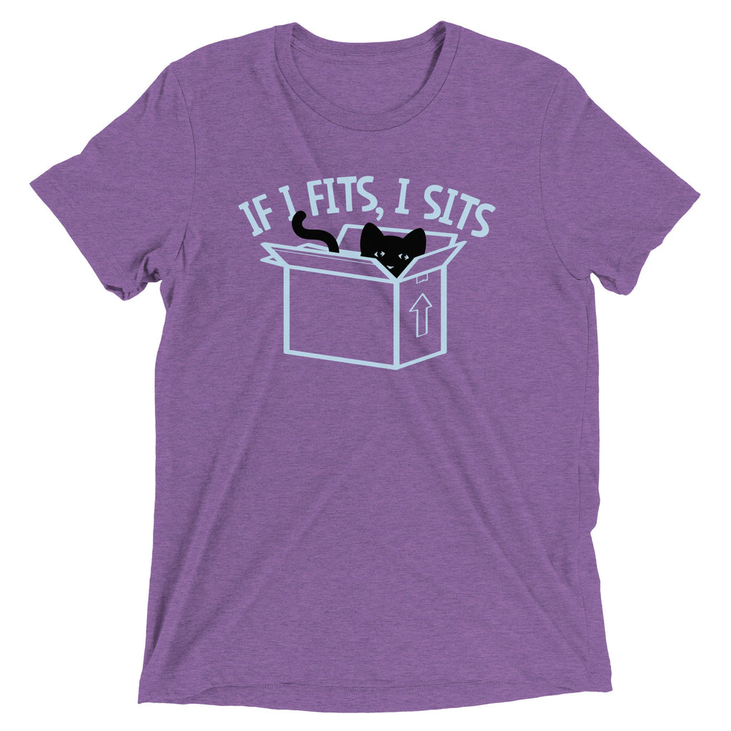 If I Fits, I Sits Men's Tri-Blend Tee