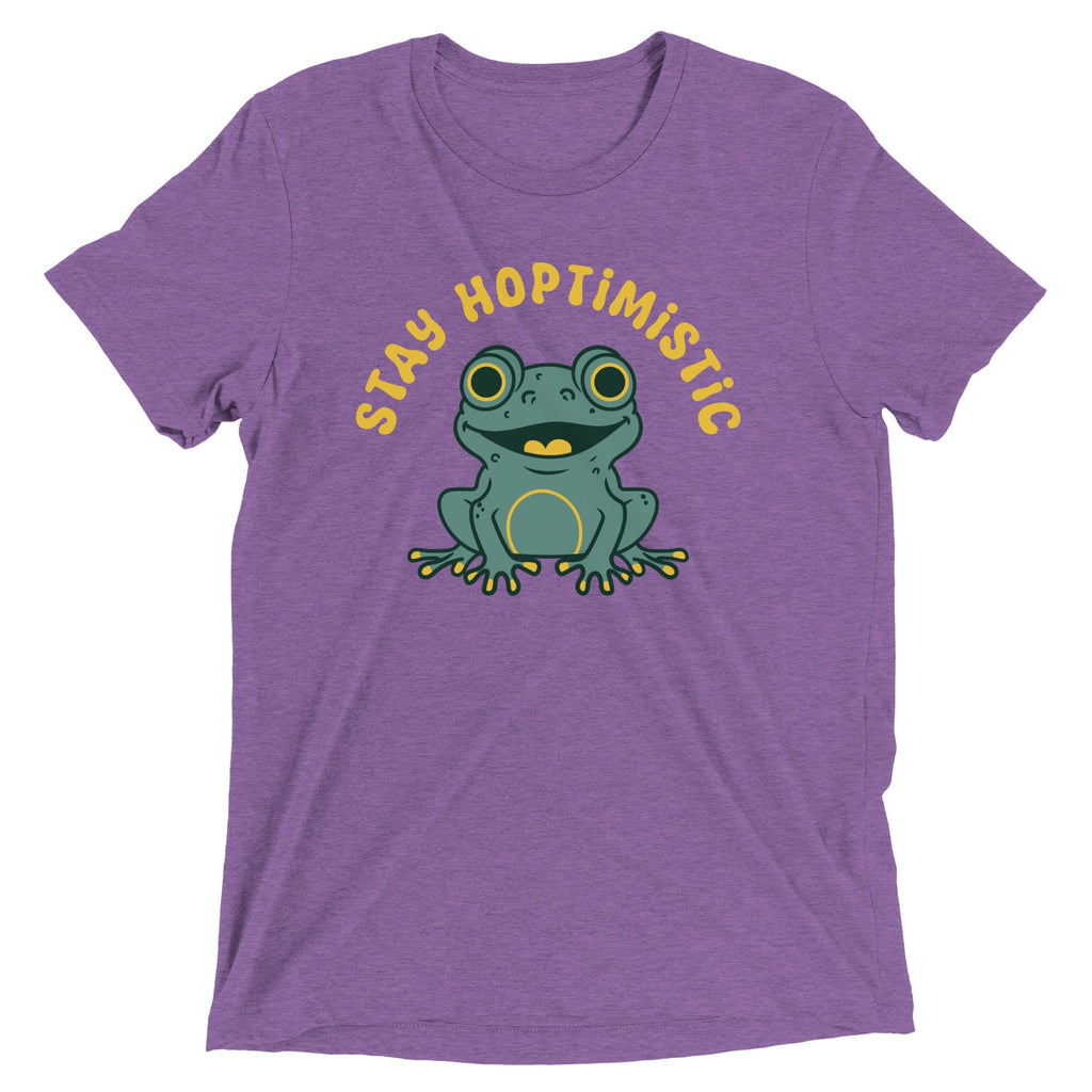 Stay Hoptimistic Men's Tri-Blend Tee