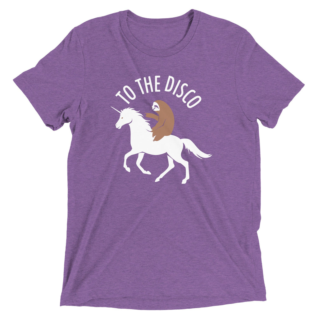 To The Disco Men's Tri-Blend Tee