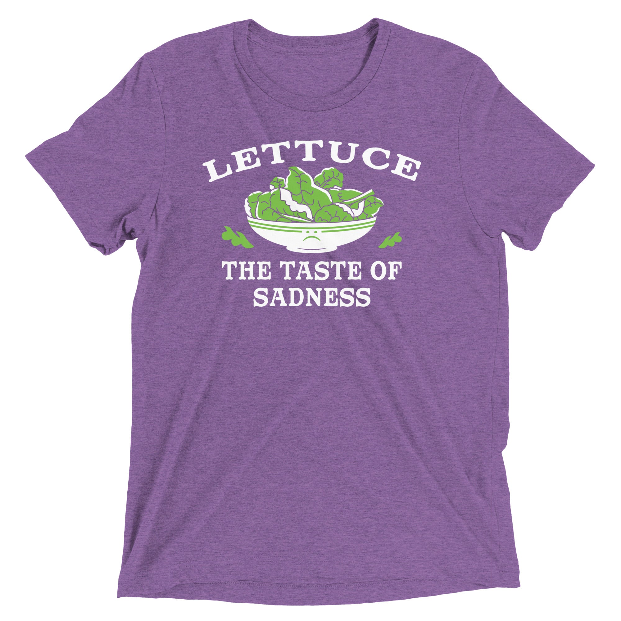 Lettuce, The Taste Of Sadness Men's Tri-Blend Tee