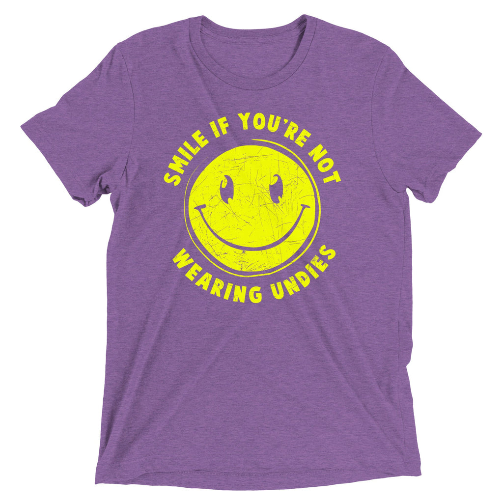 Smile For No Undies Men's Tri-Blend Tee