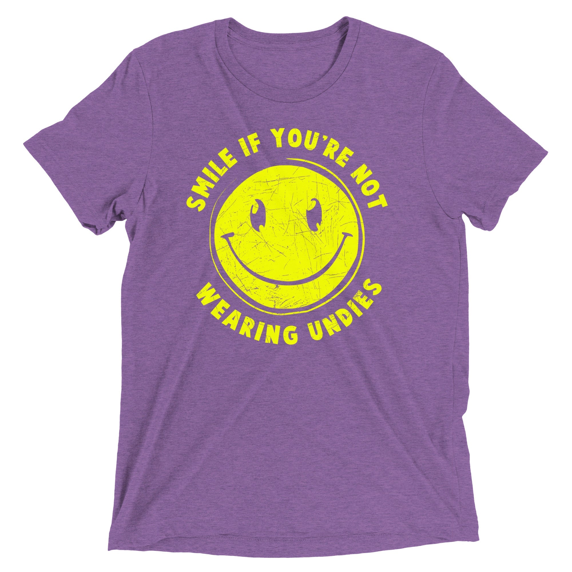 Smile For No Undies Men's Tri-Blend Tee