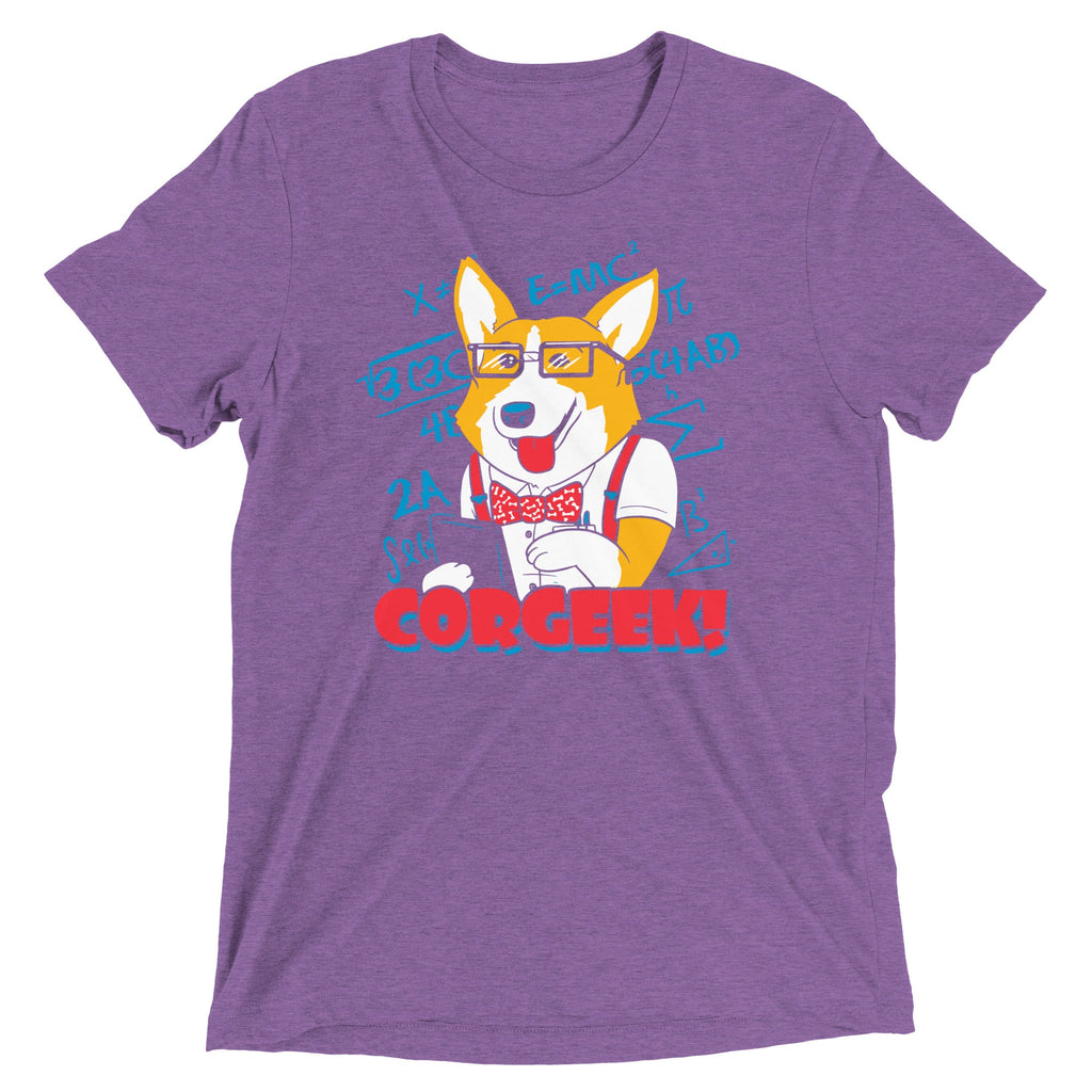 Corgeek Men's Tri-Blend Tee