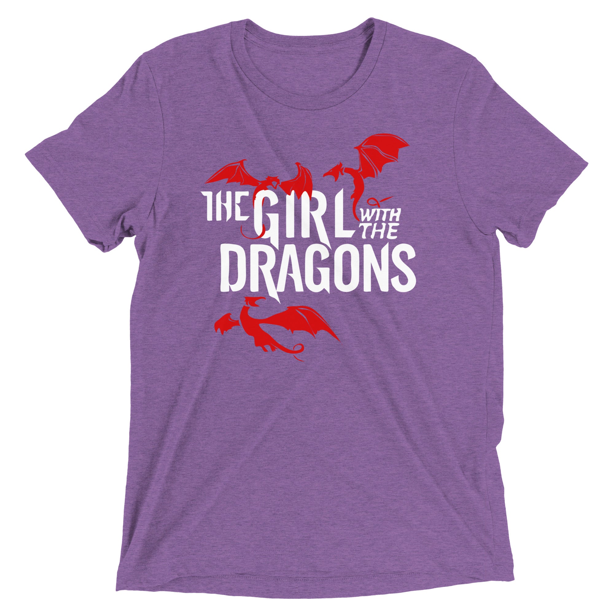 The Girl With The Dragons Men's Tri-Blend Tee