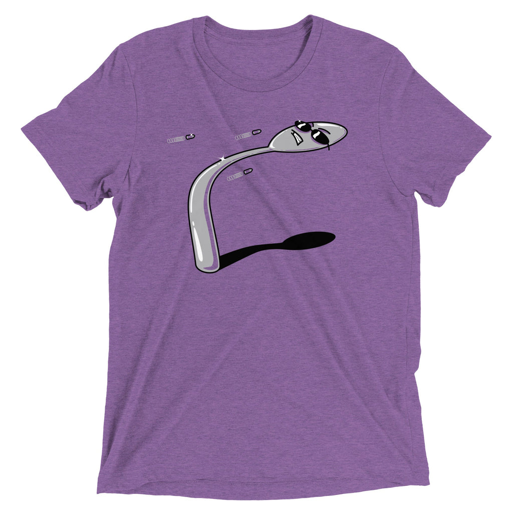 There Is No Spoon Men's Tri-Blend Tee