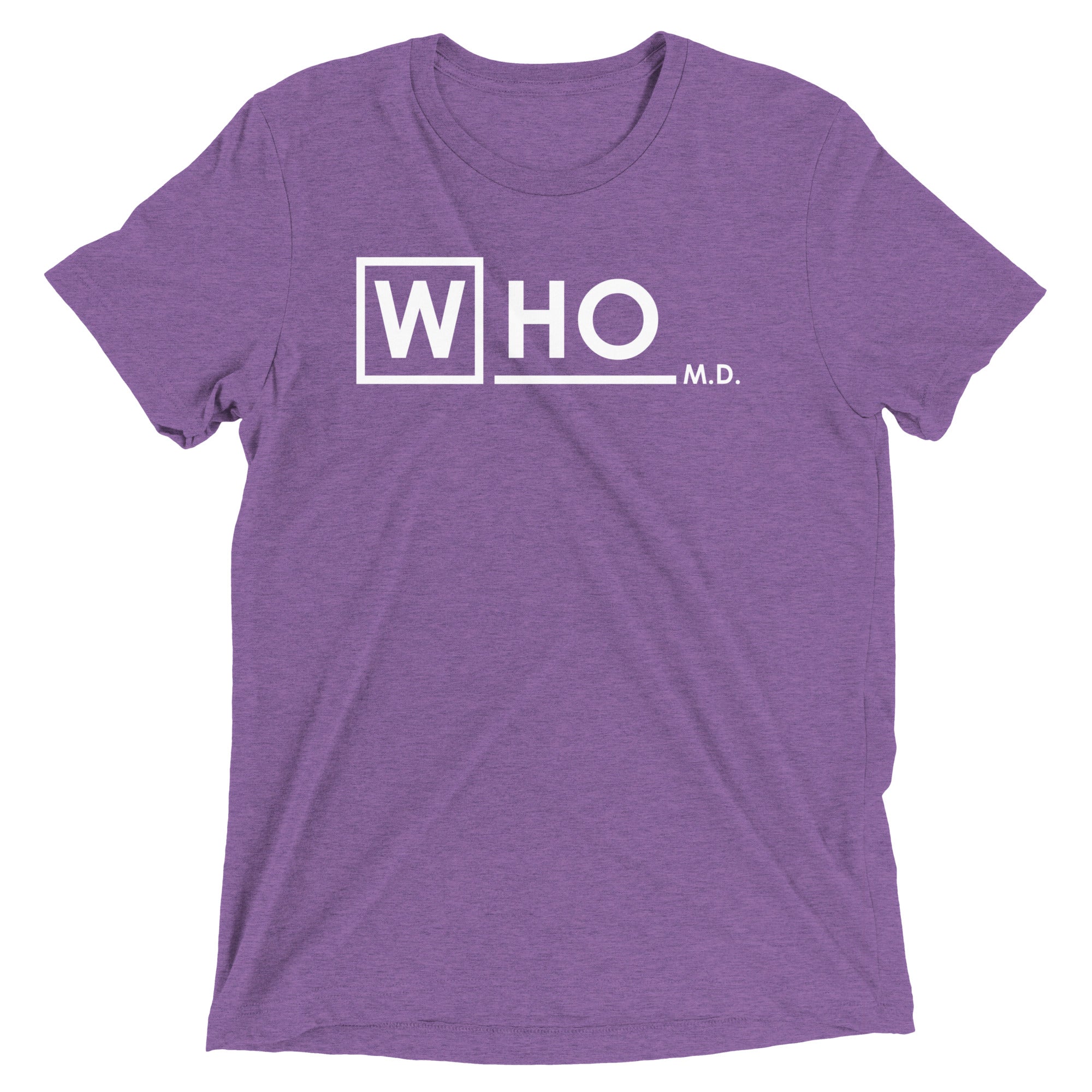 Who MD Men's Tri-Blend Tee
