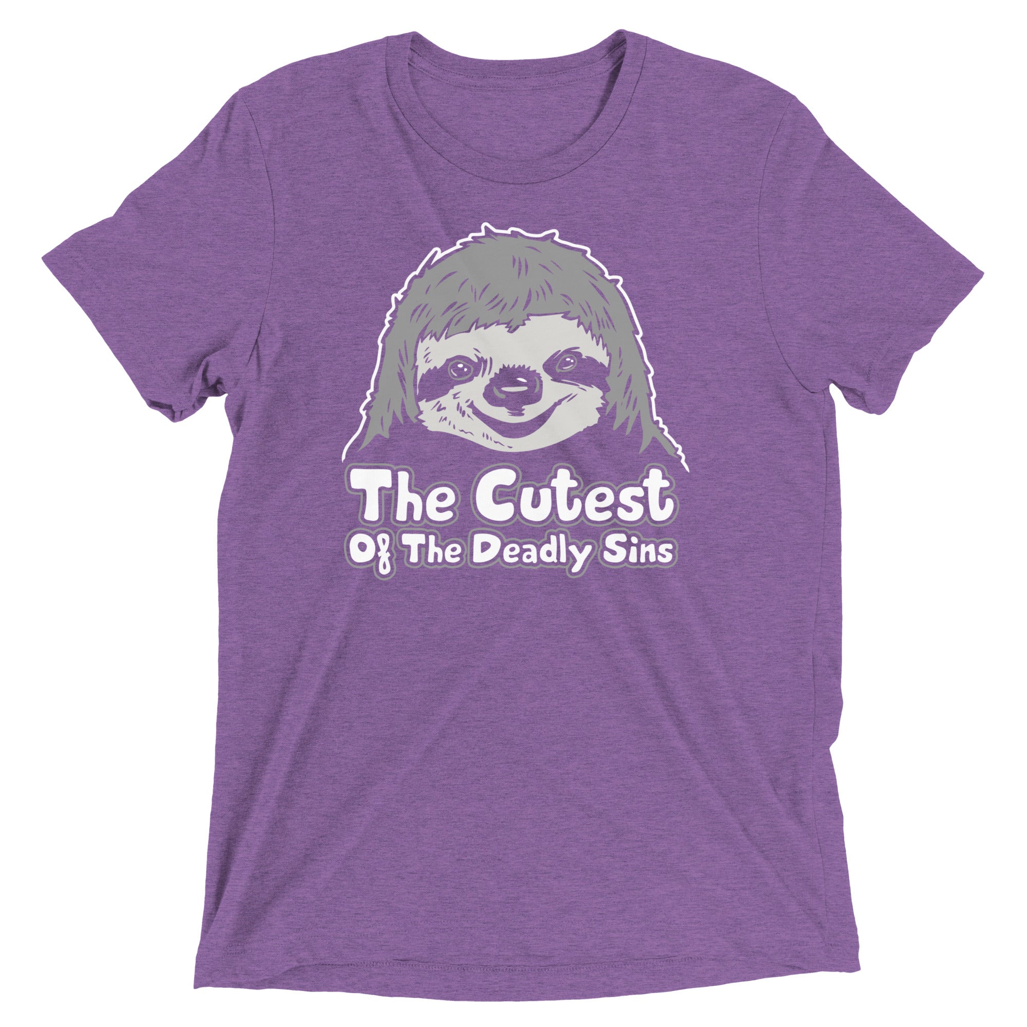 Sloth, The Cutest Of The Deadly Sins Men's Tri-Blend Tee