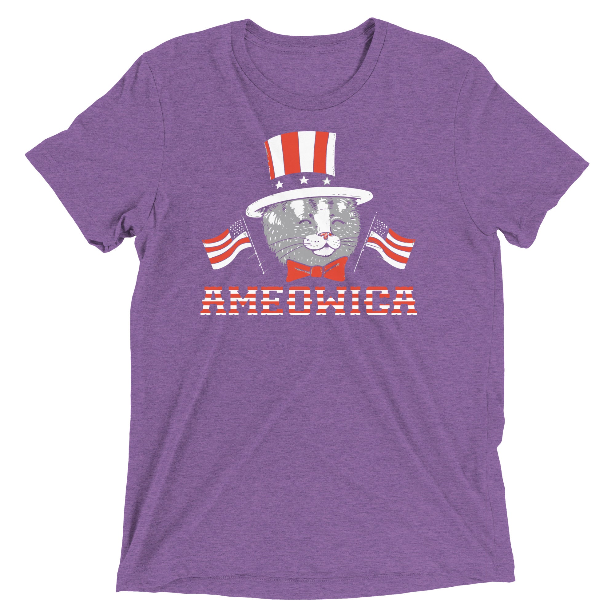 Ameowica Men's Tri-Blend Tee