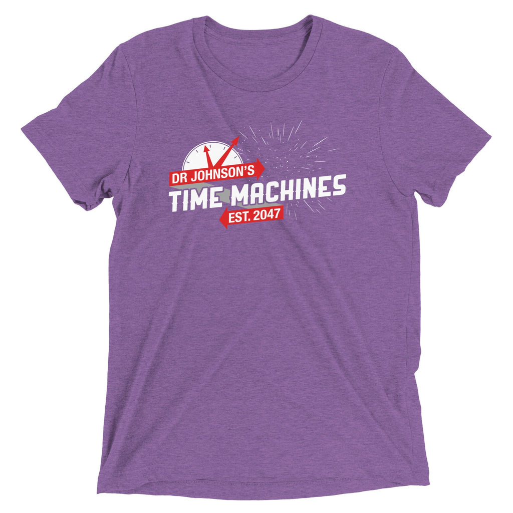 Dr Johnson's Time Machines Men's Tri-Blend Tee