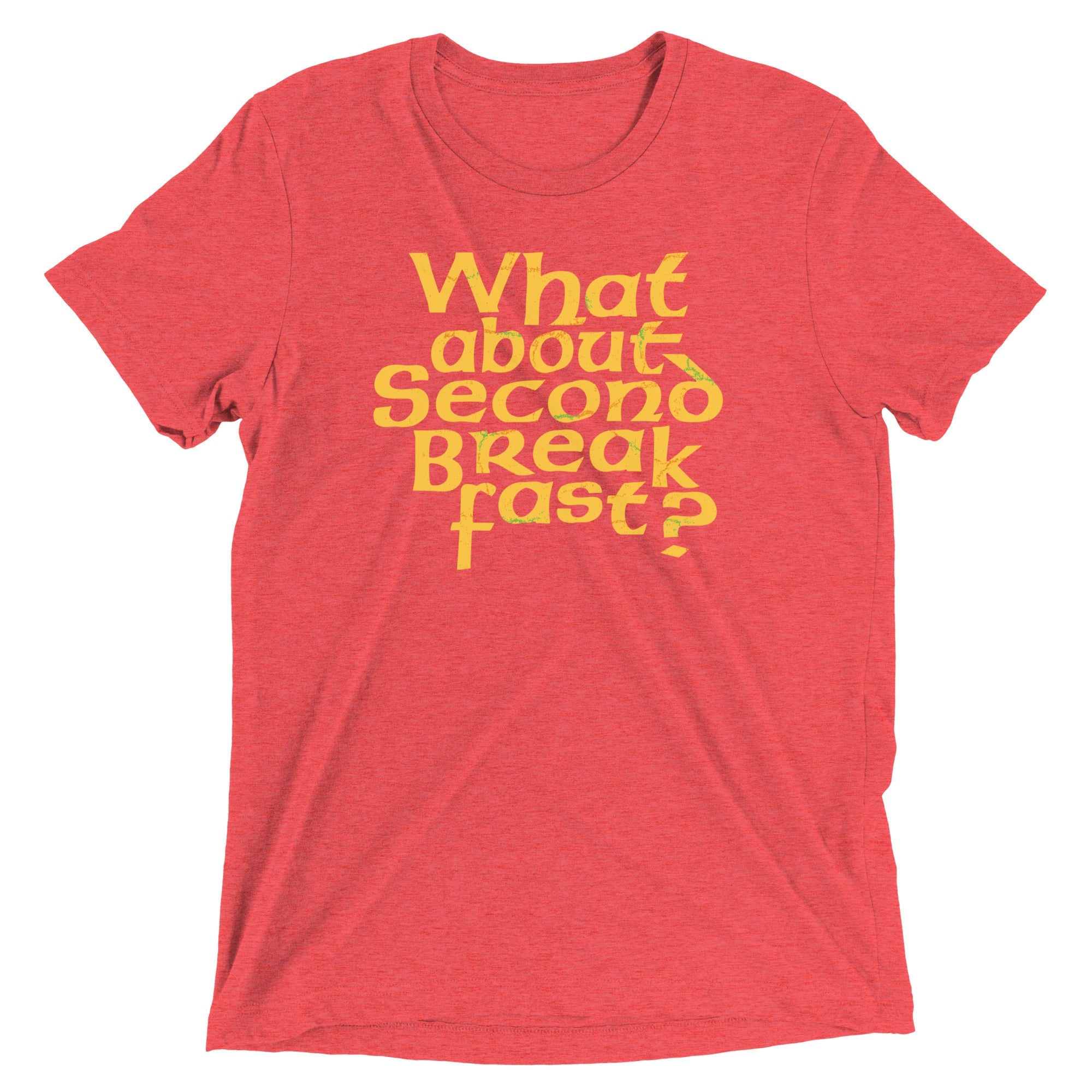 What About Second Breakfast? Men's Tri-Blend Tee