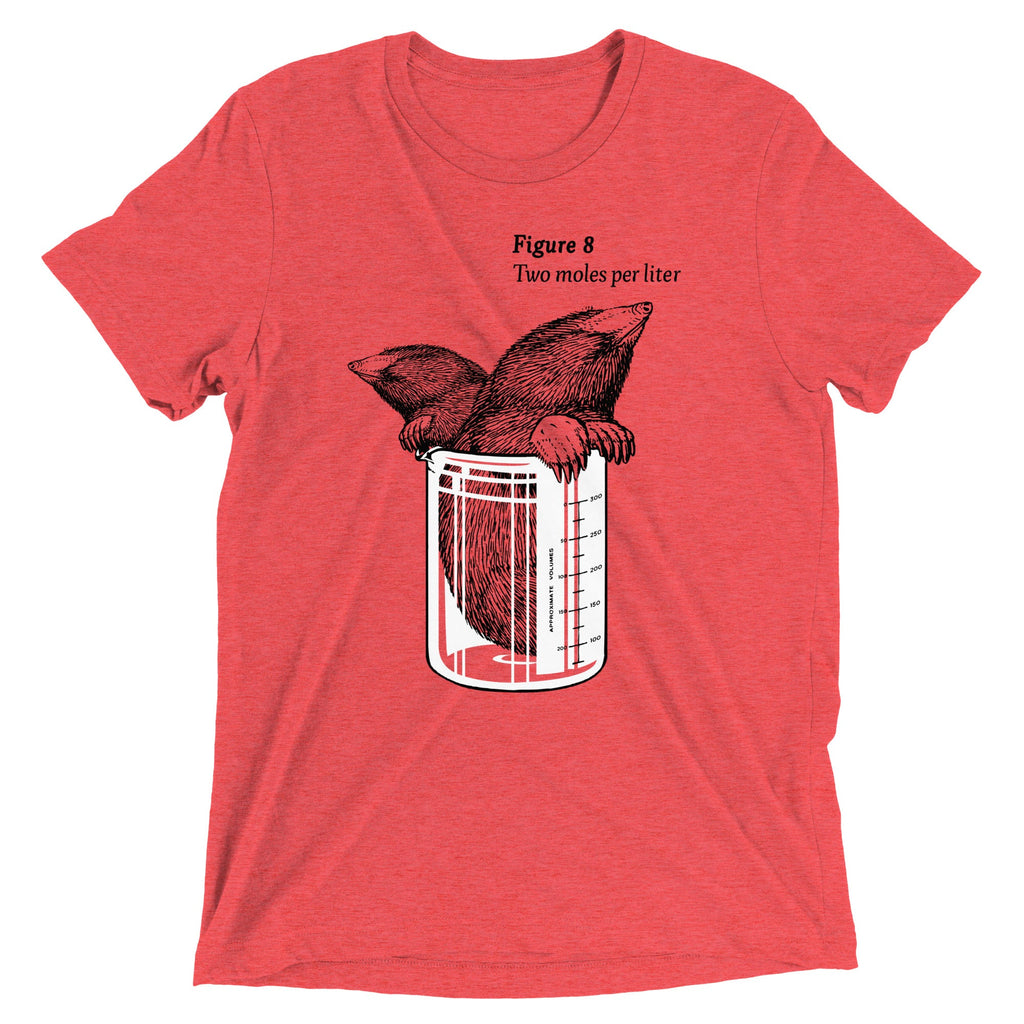 Two Moles Per Liter Men's Tri-Blend Tee