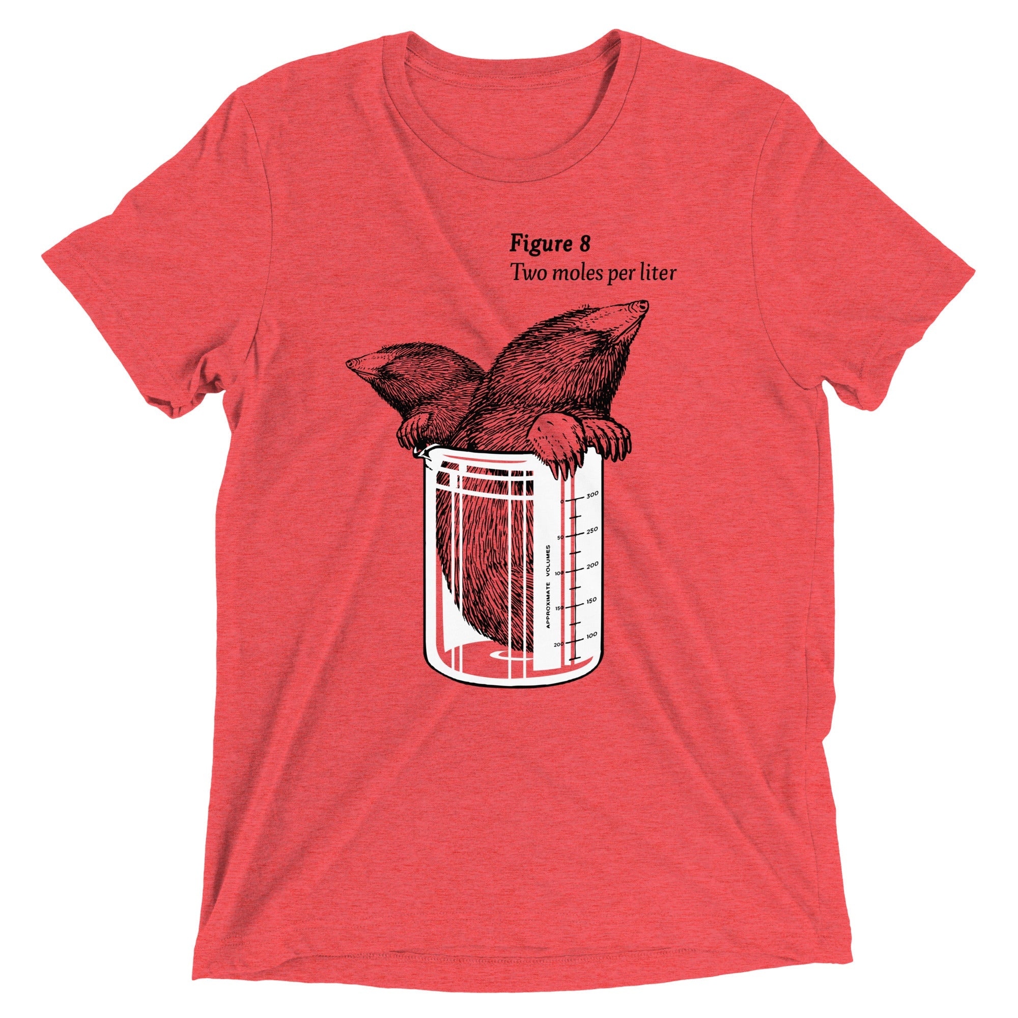 Two Moles Per Liter Men's Tri-Blend Tee