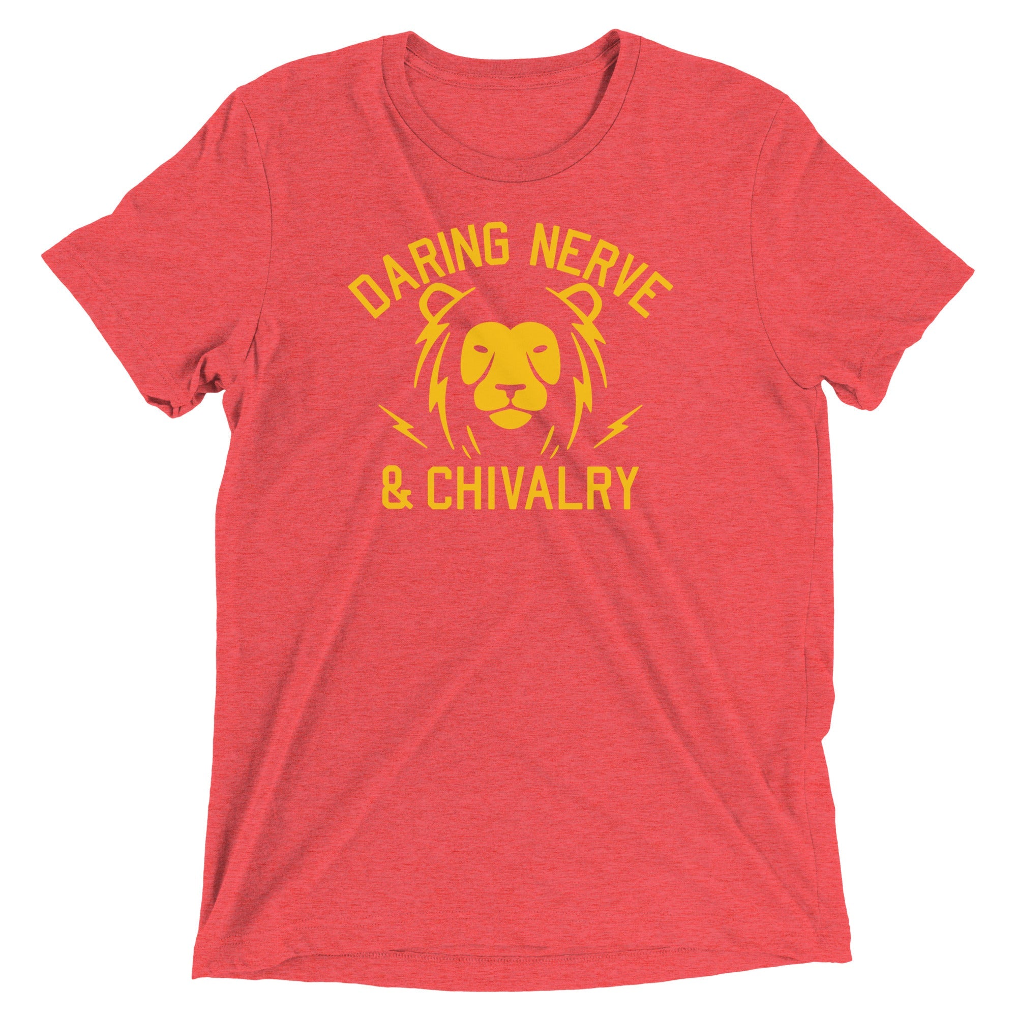 Daring, Nerve, And Chivalry Men's Tri-Blend Tee