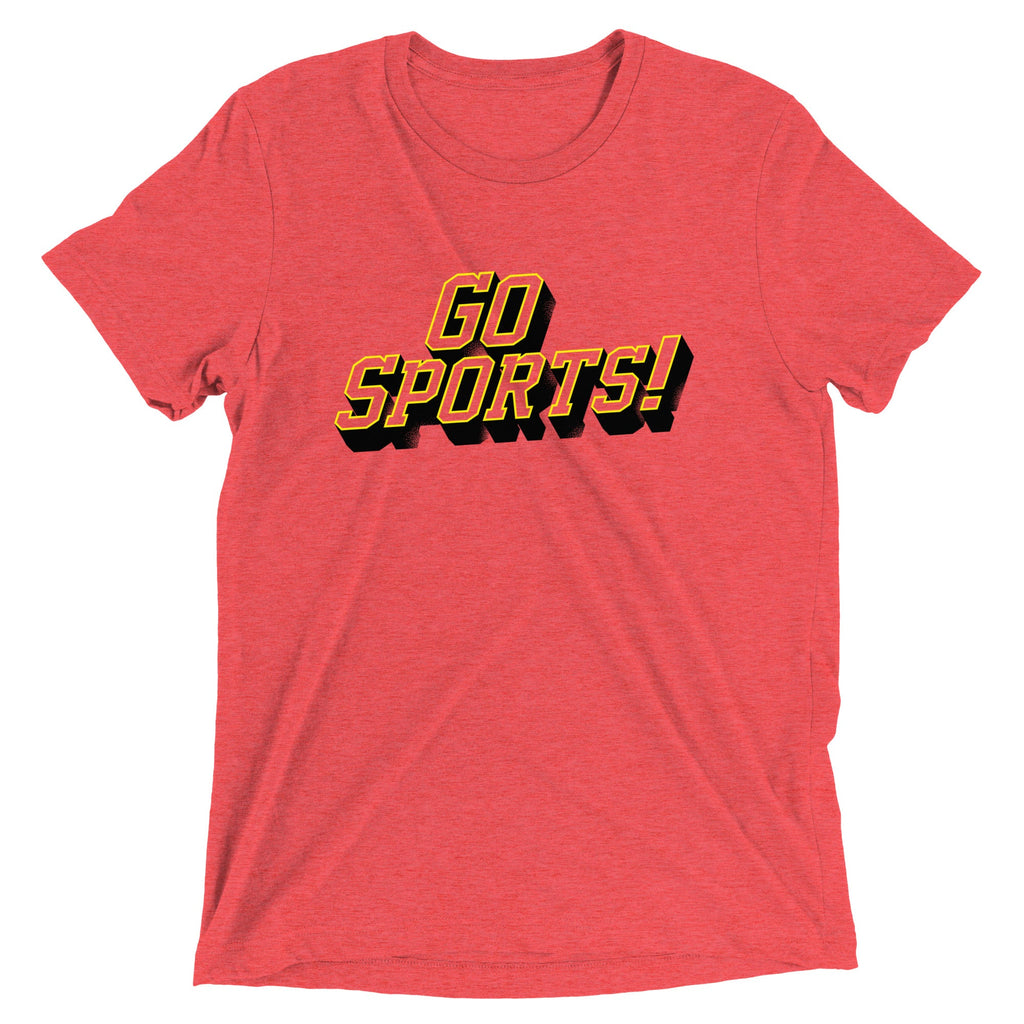Go Sports! Men's Tri-Blend Tee