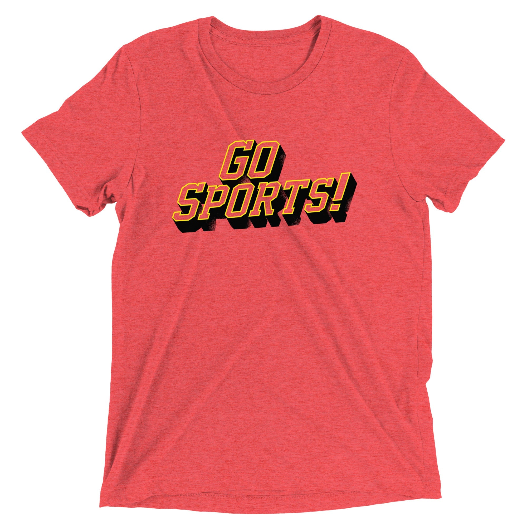 Go Sports! Men's Tri-Blend Tee