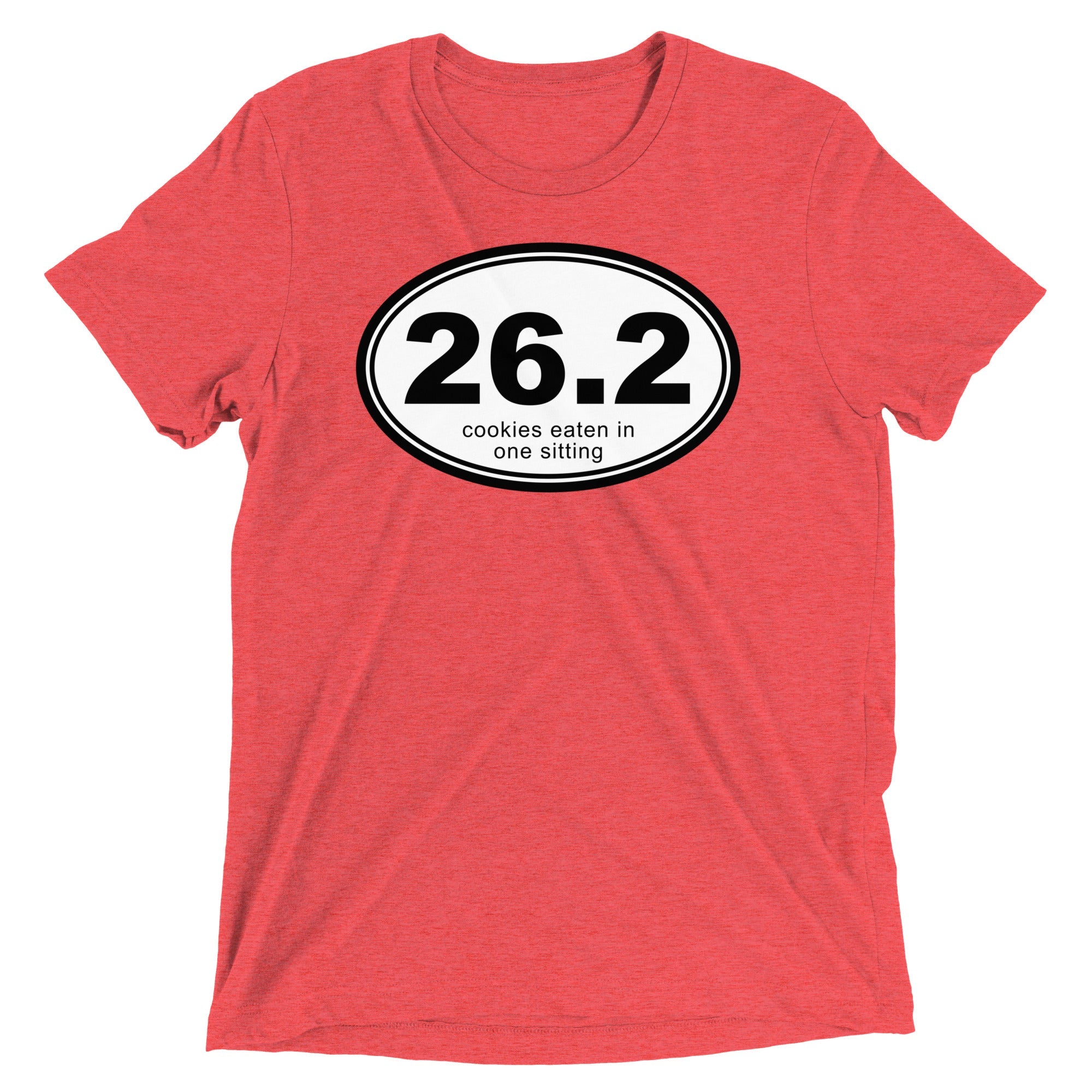 26.2 Cookies Eaten In One Sitting Men's Tri-Blend Tee