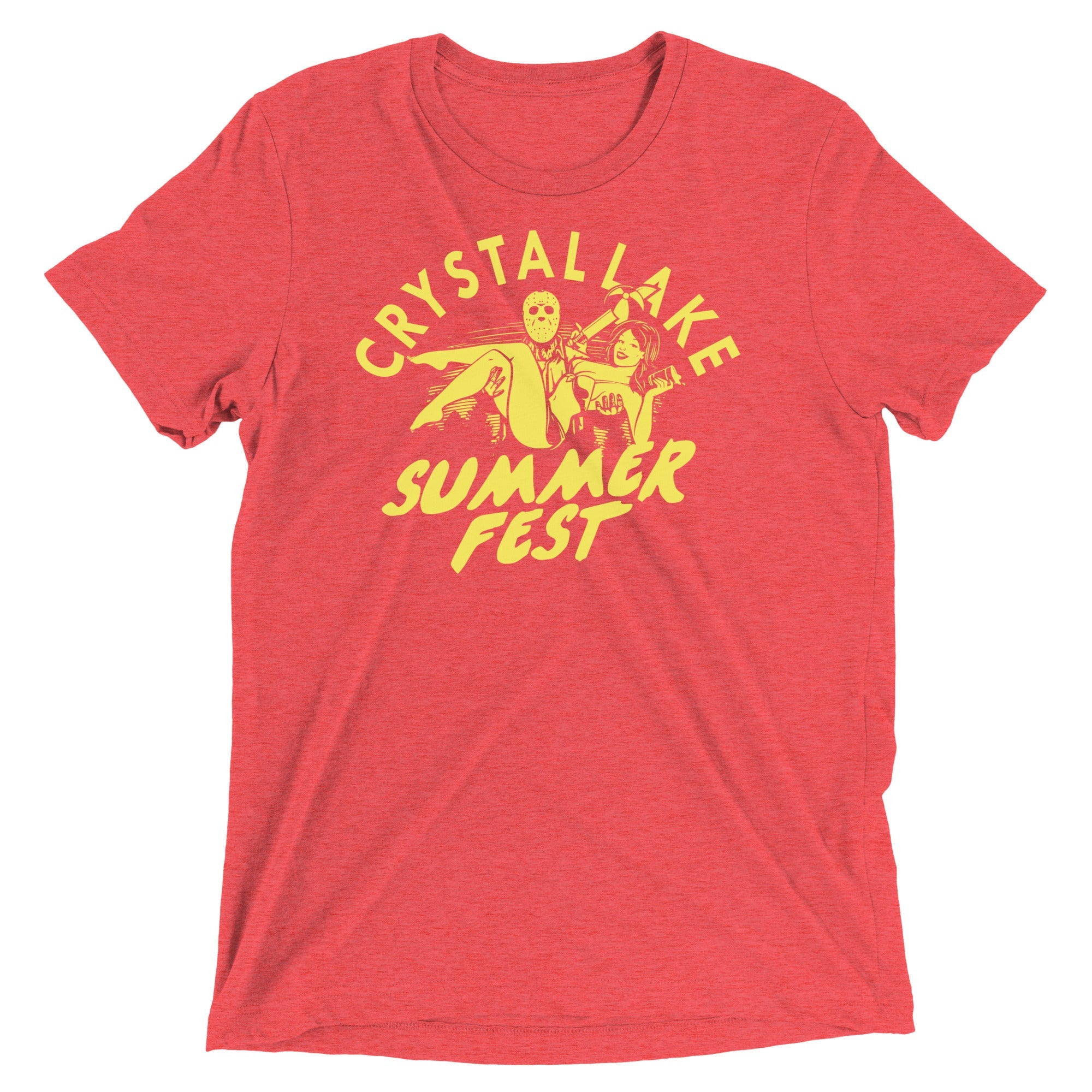 Crystal Lake Summer Fest Men's Tri-Blend Tee