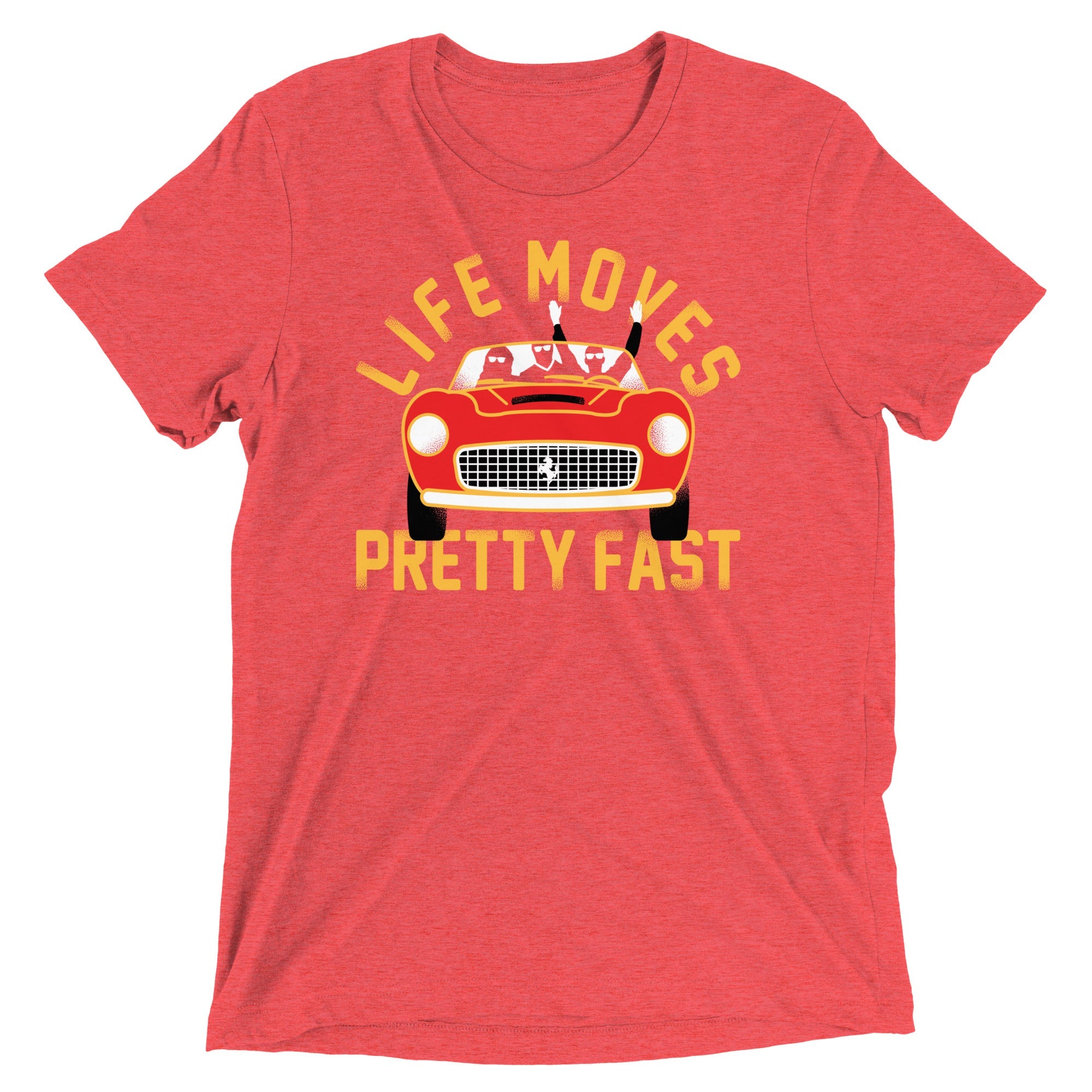 Life Moves Pretty Fast Men's Tri-Blend Tee