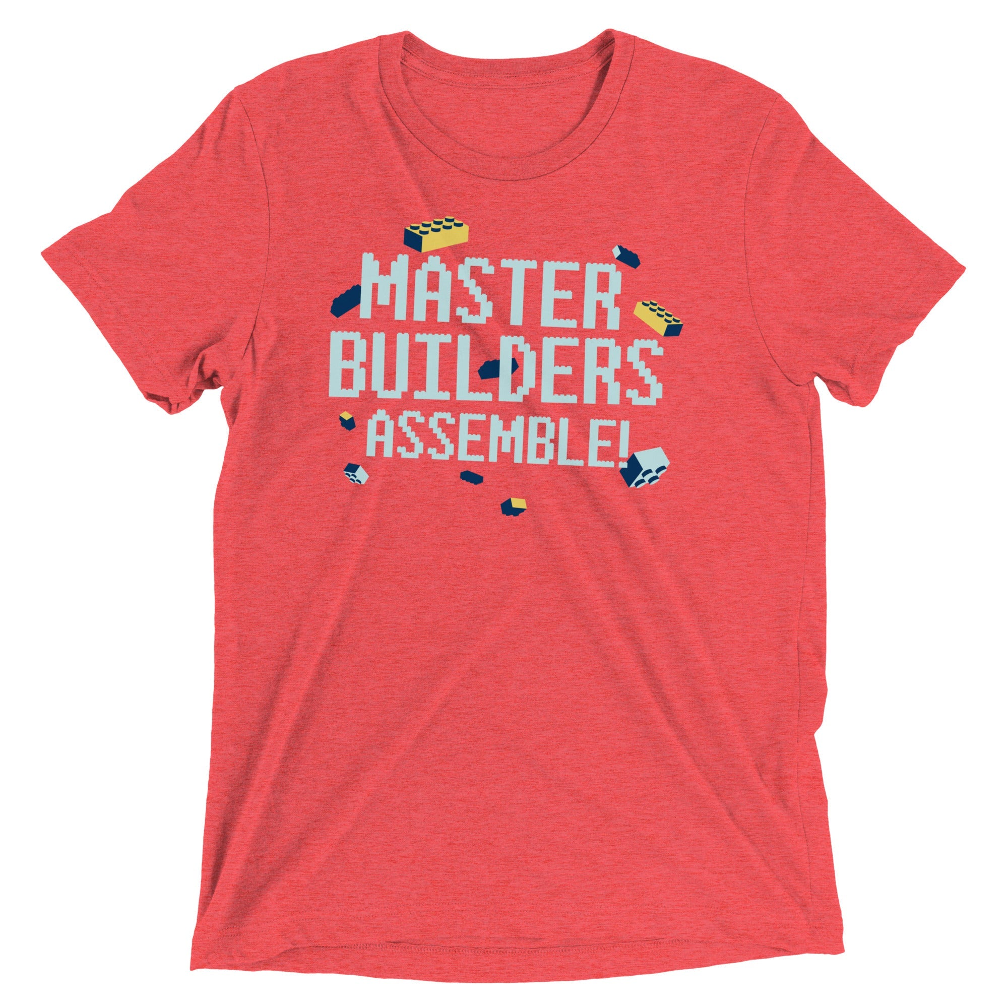 Master Builders Assemble! Men's Tri-Blend Tee