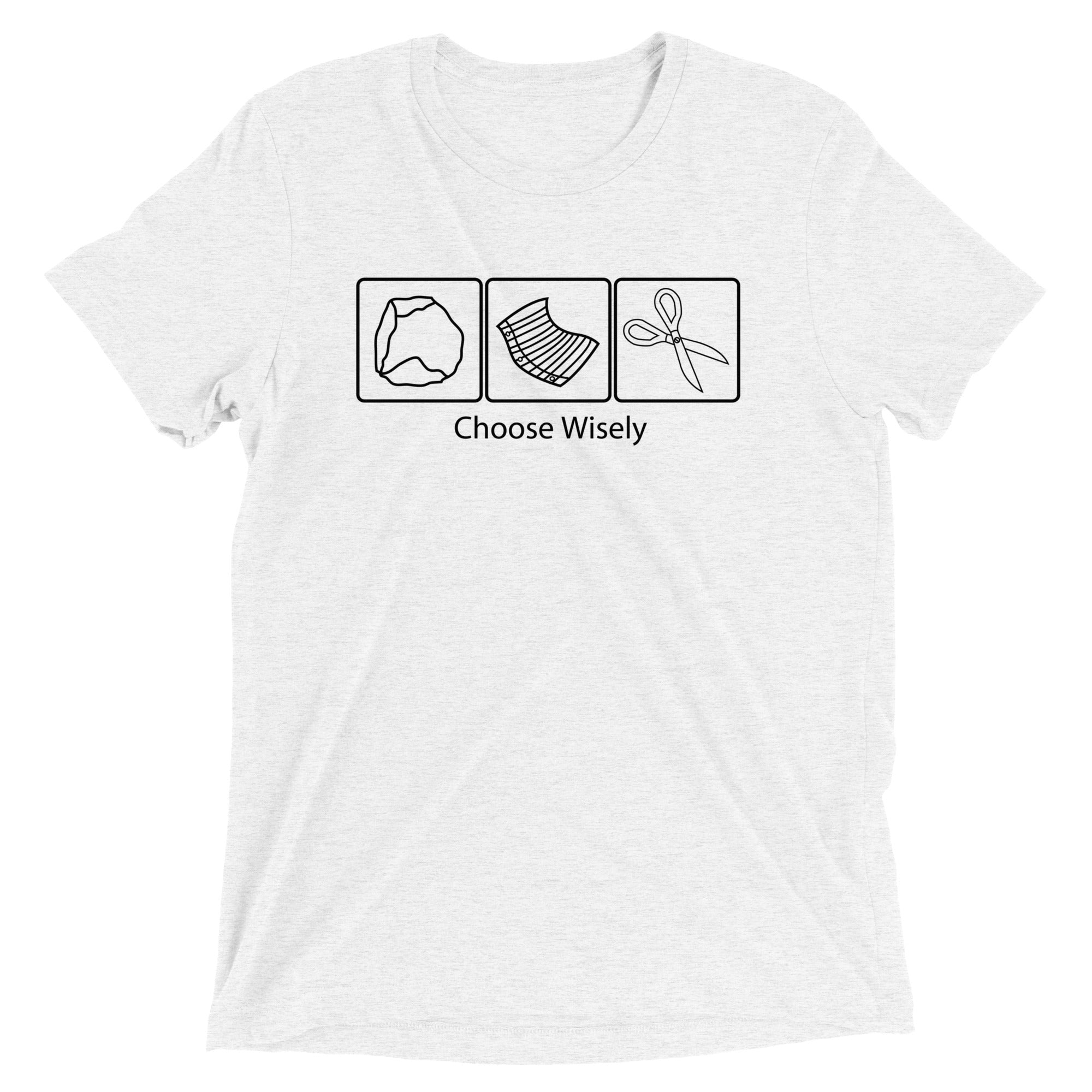 Choose Wisely Men's Tri-Blend Tee