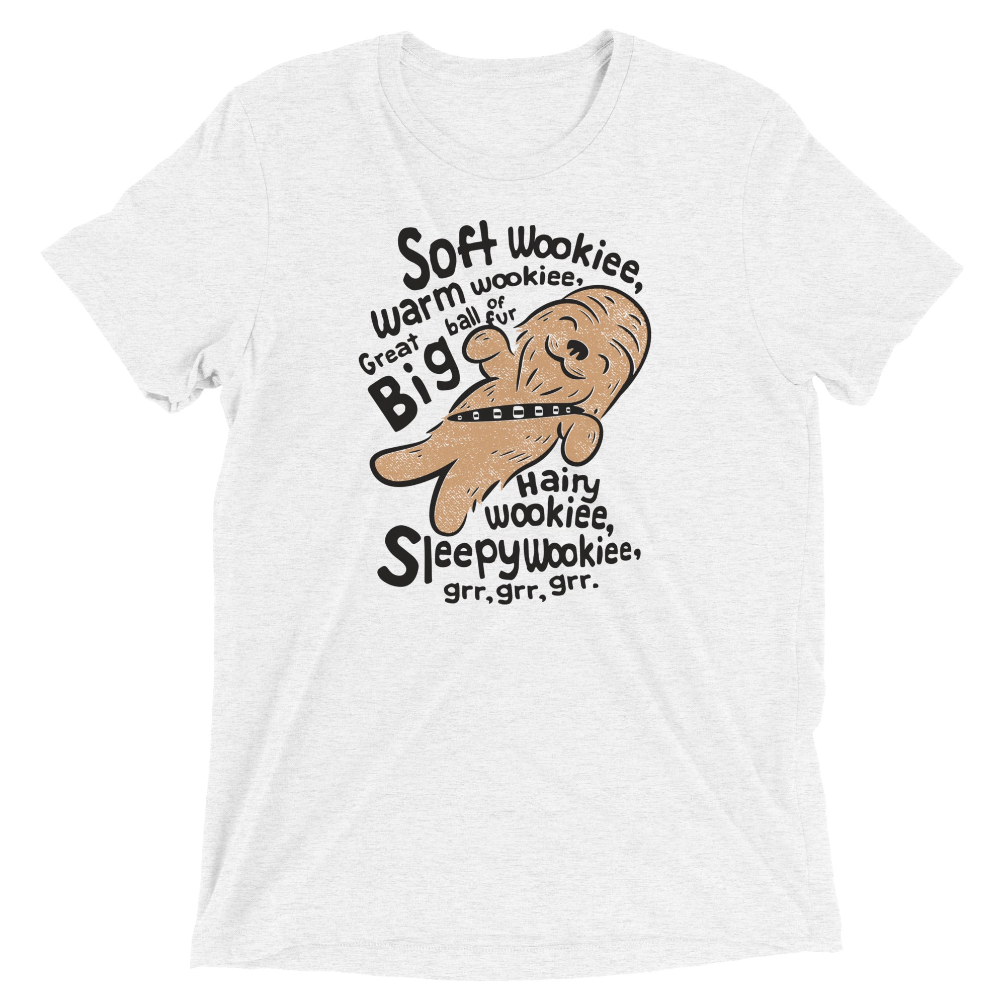 Soft Wookiee, Warm Wookiee Men's Tri-Blend Tee