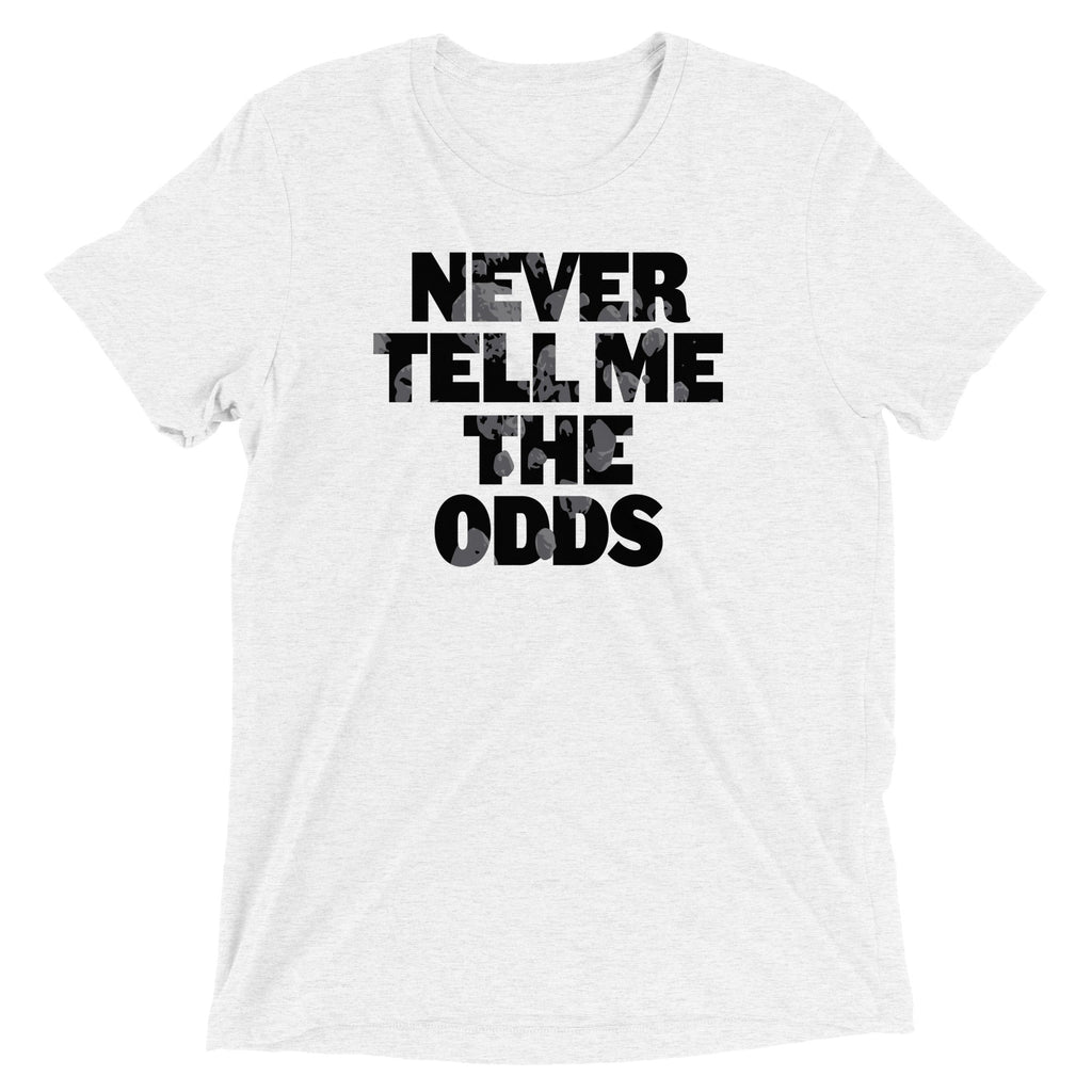 Never Tell Me The Odds Men's Tri-Blend Tee