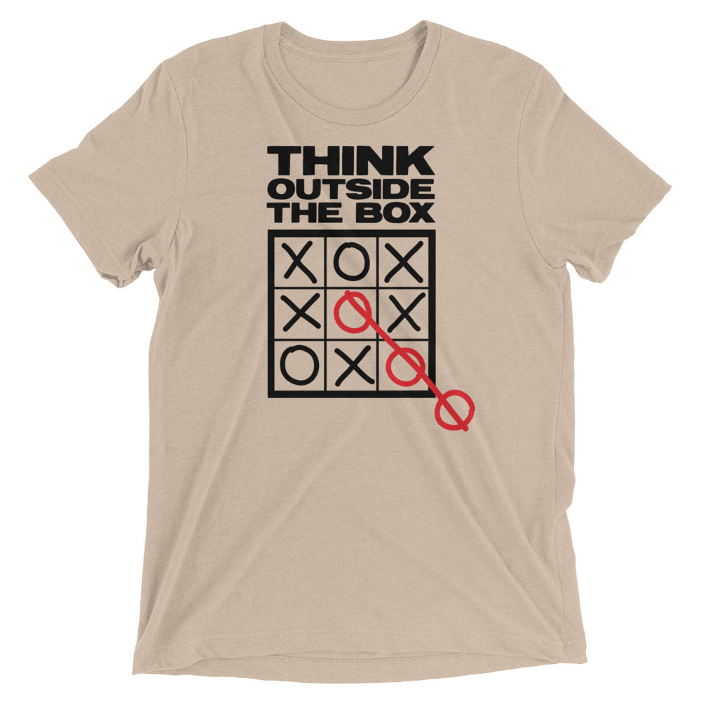 Think Outside The Box Men's Tri-Blend Tee