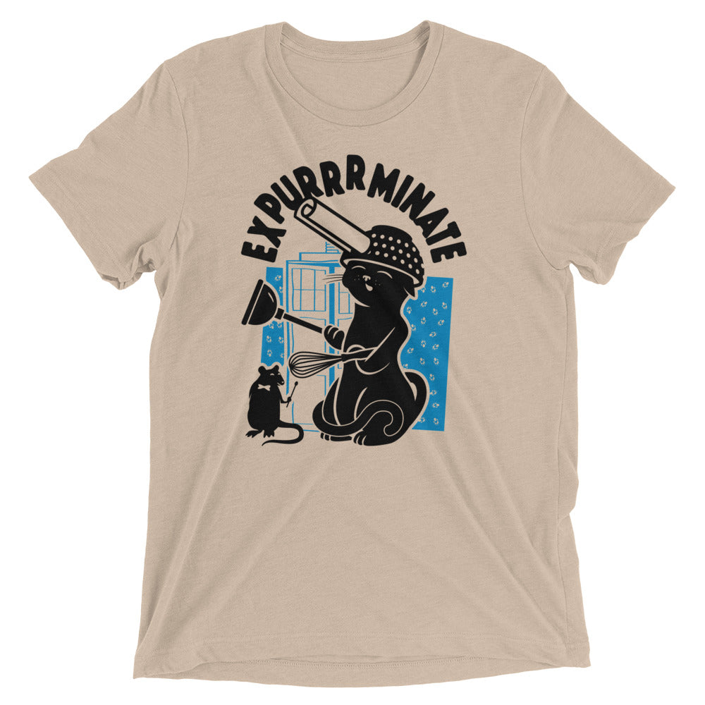 Expurrrminate Men's Tri-Blend Tee