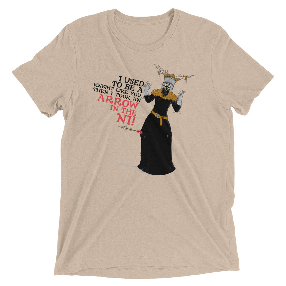 An Arrow In The Ni Men's Tri-Blend Tee