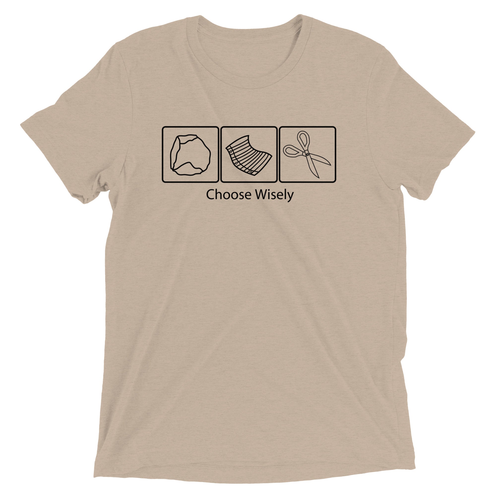 Choose Wisely Men's Tri-Blend Tee