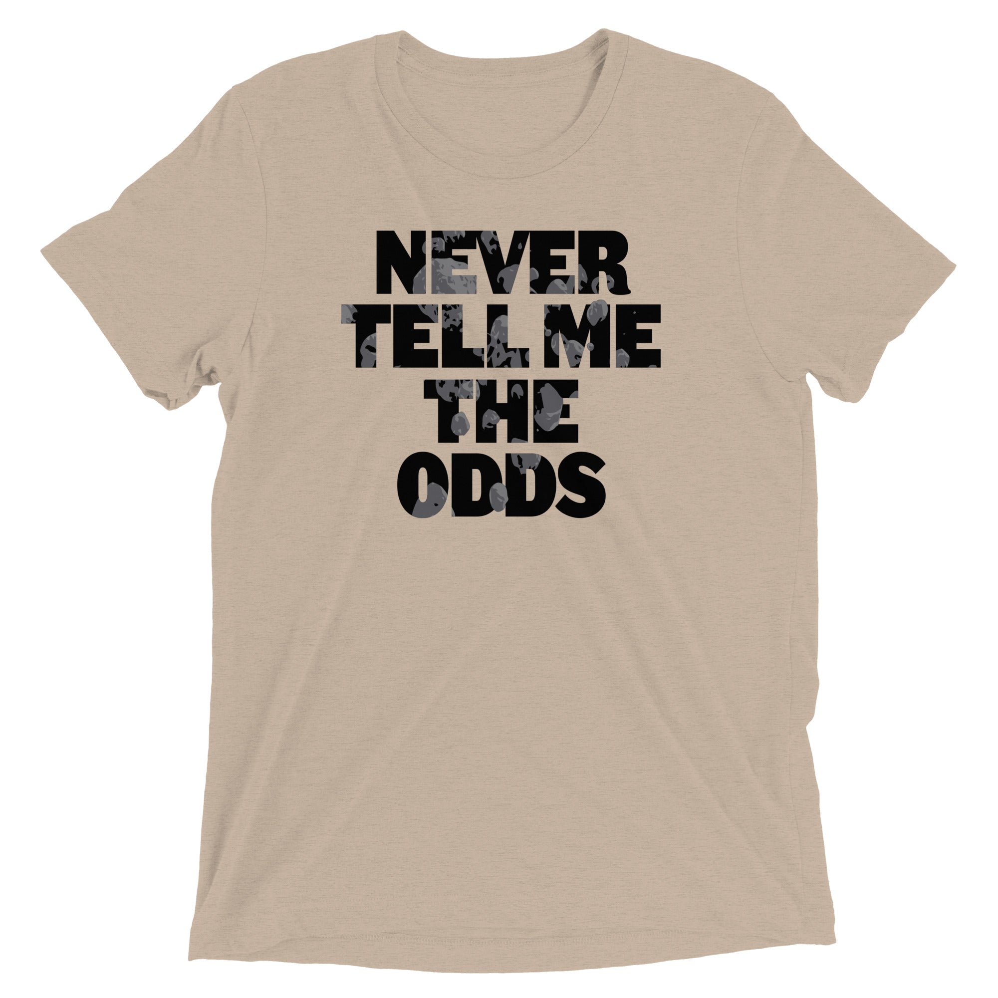 Never Tell Me The Odds Men's Tri-Blend Tee