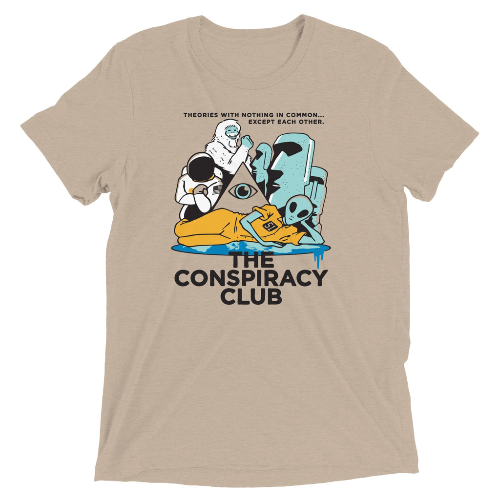 The Conspiracy Club Men's Tri-Blend Tee