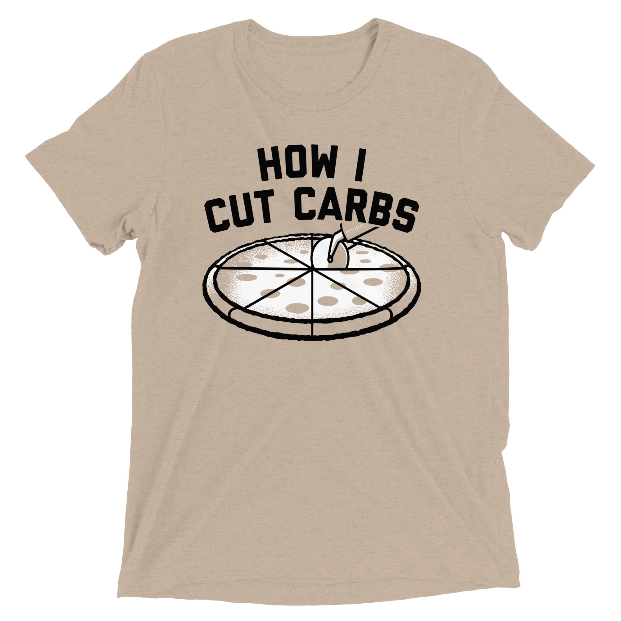 How I Cut Carbs Men's Tri-Blend Tee