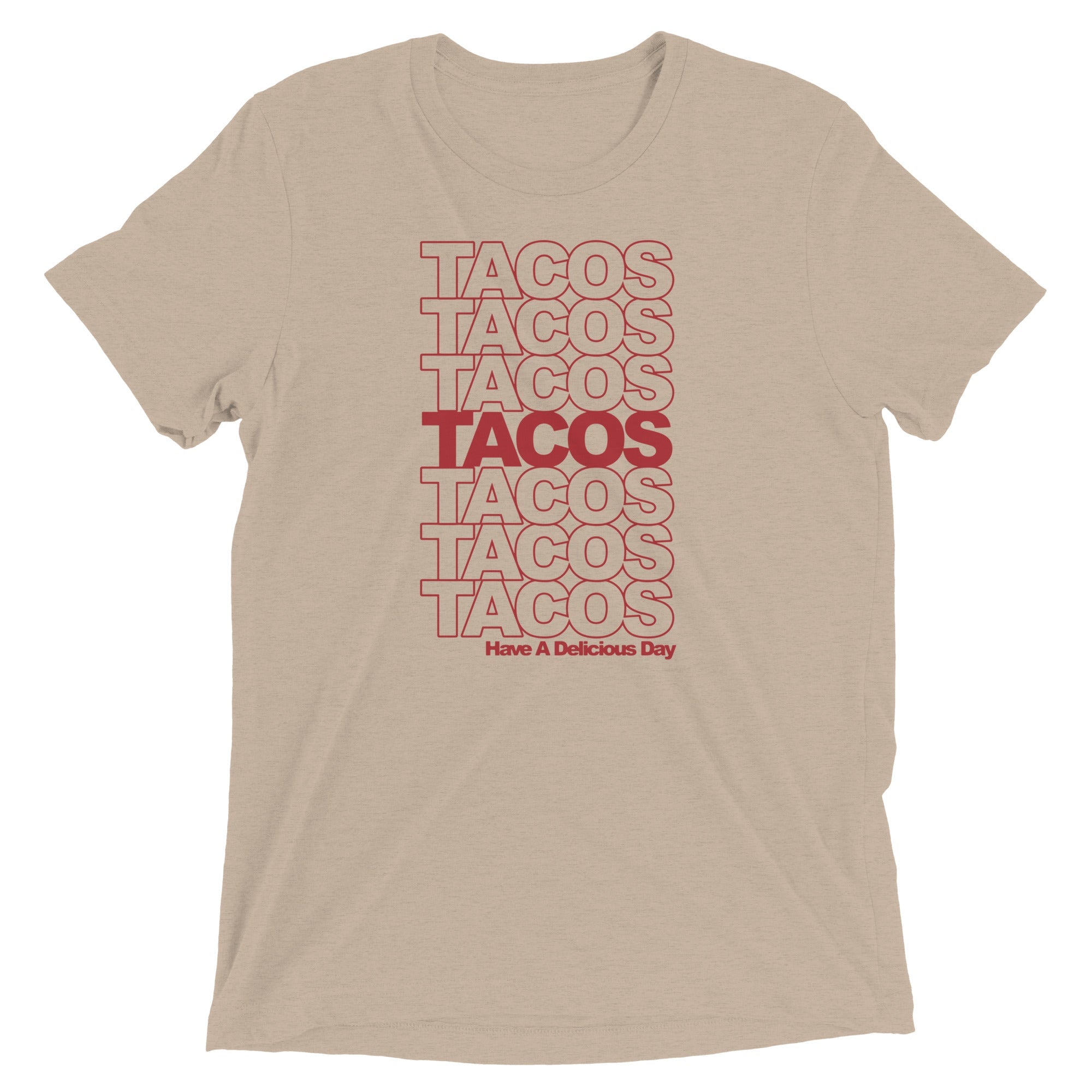 Tacos Tacos Tacos Men's Tri-Blend Tee
